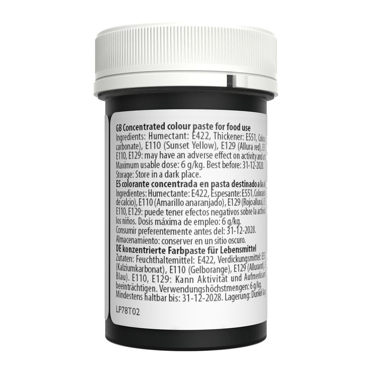 Gelová barva pastelová Woodland Brown lesní hnědá Sugarflair